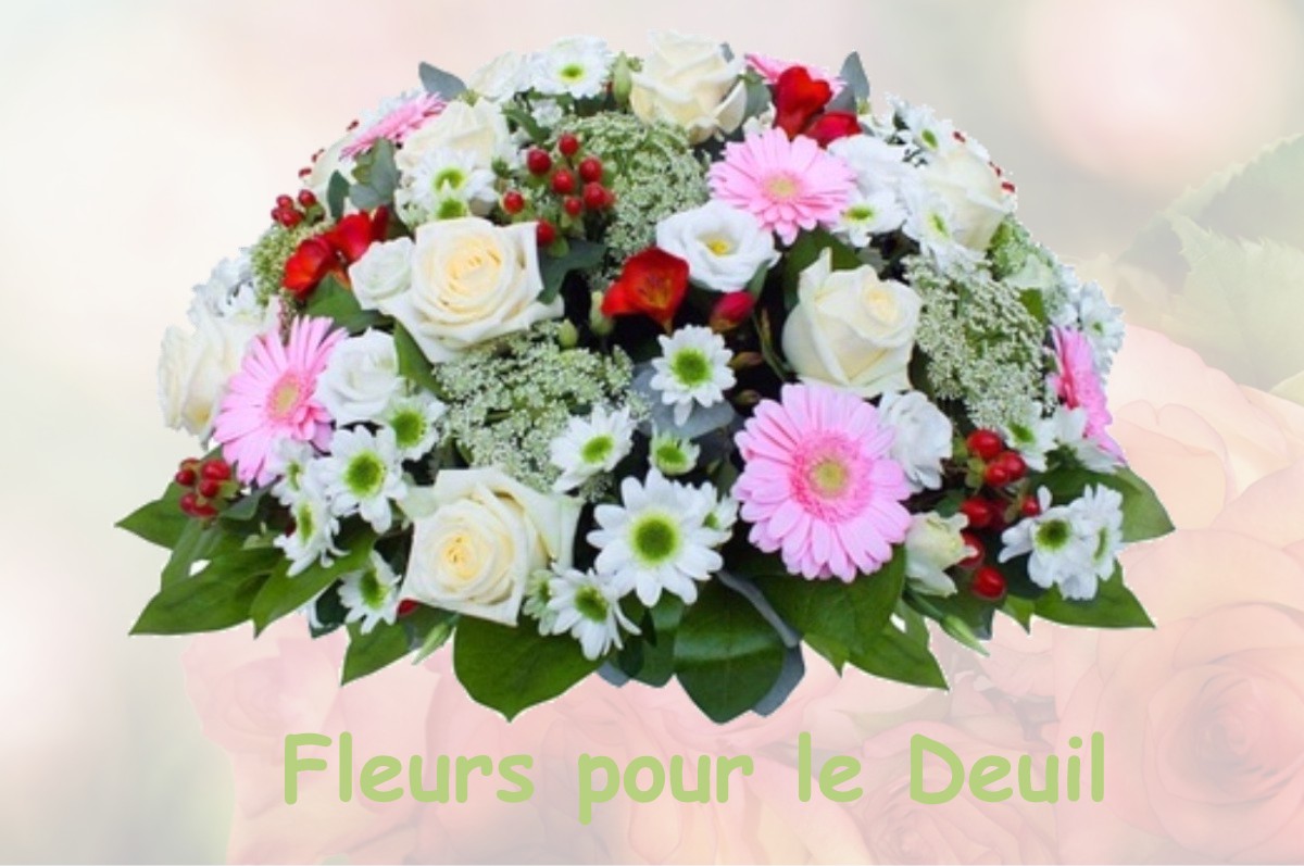 fleurs deuil VIF